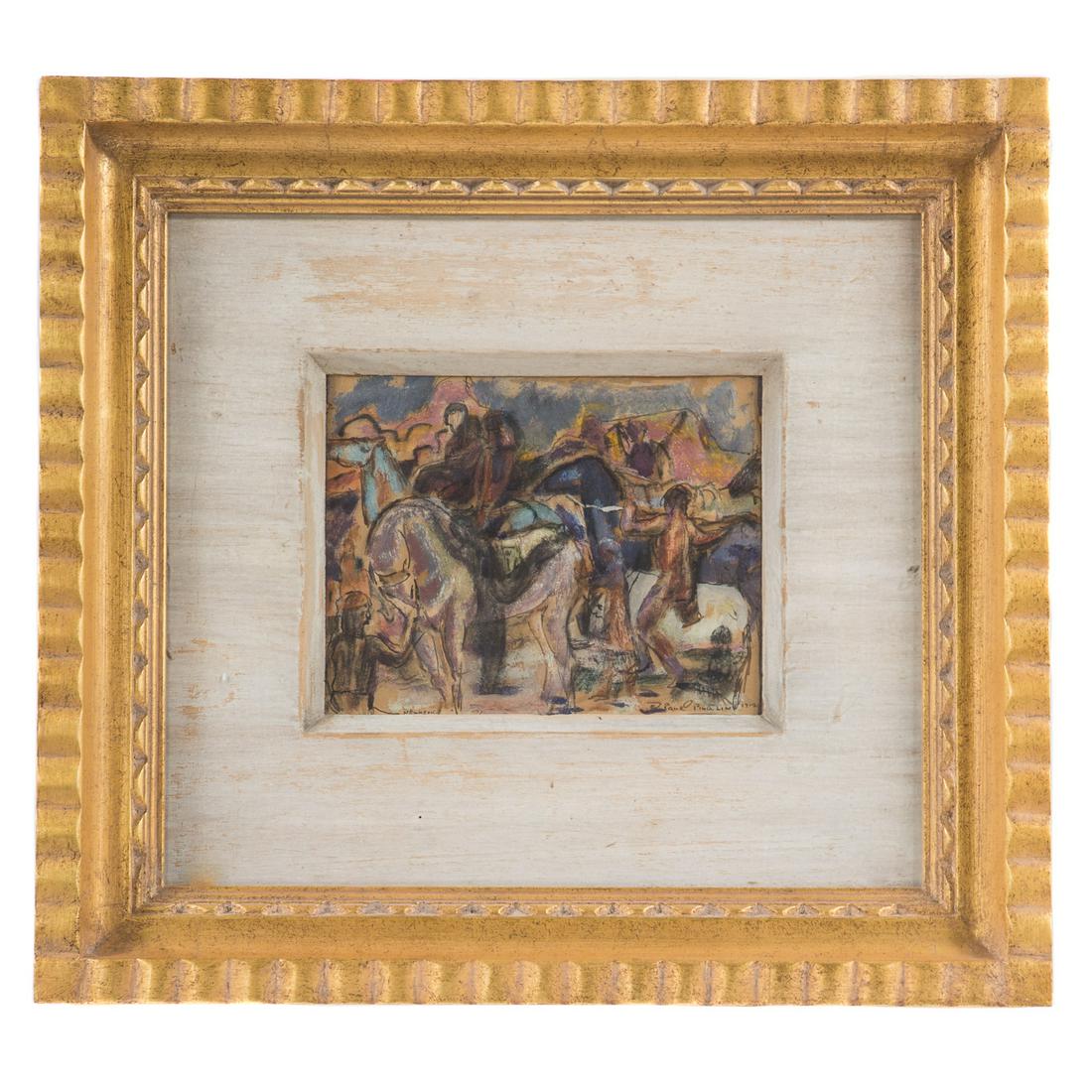 Paul Burlin. "New Mexico" (1 of 4)