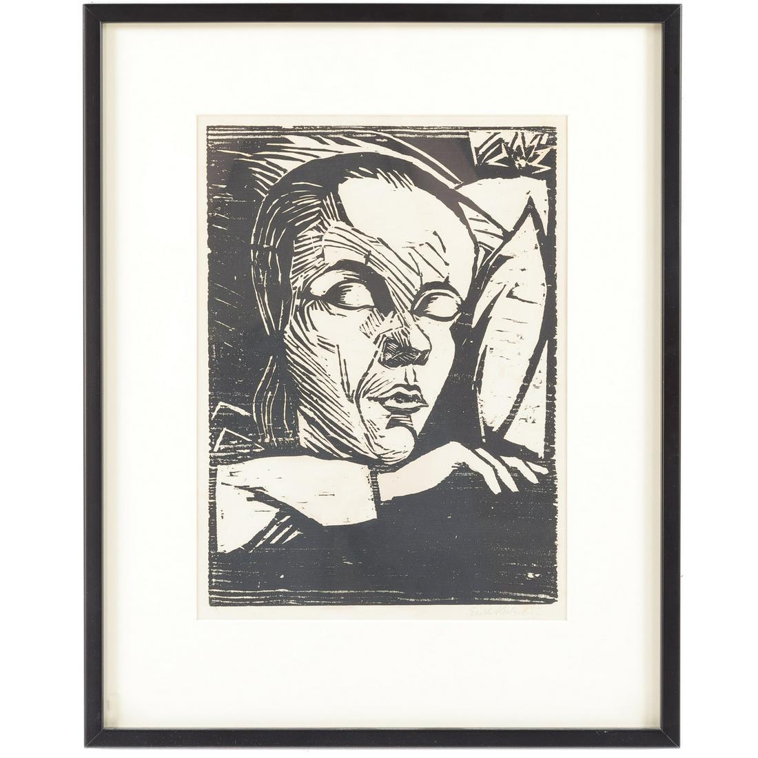 Erich Heckel. "Schlafende" (1 of 4)