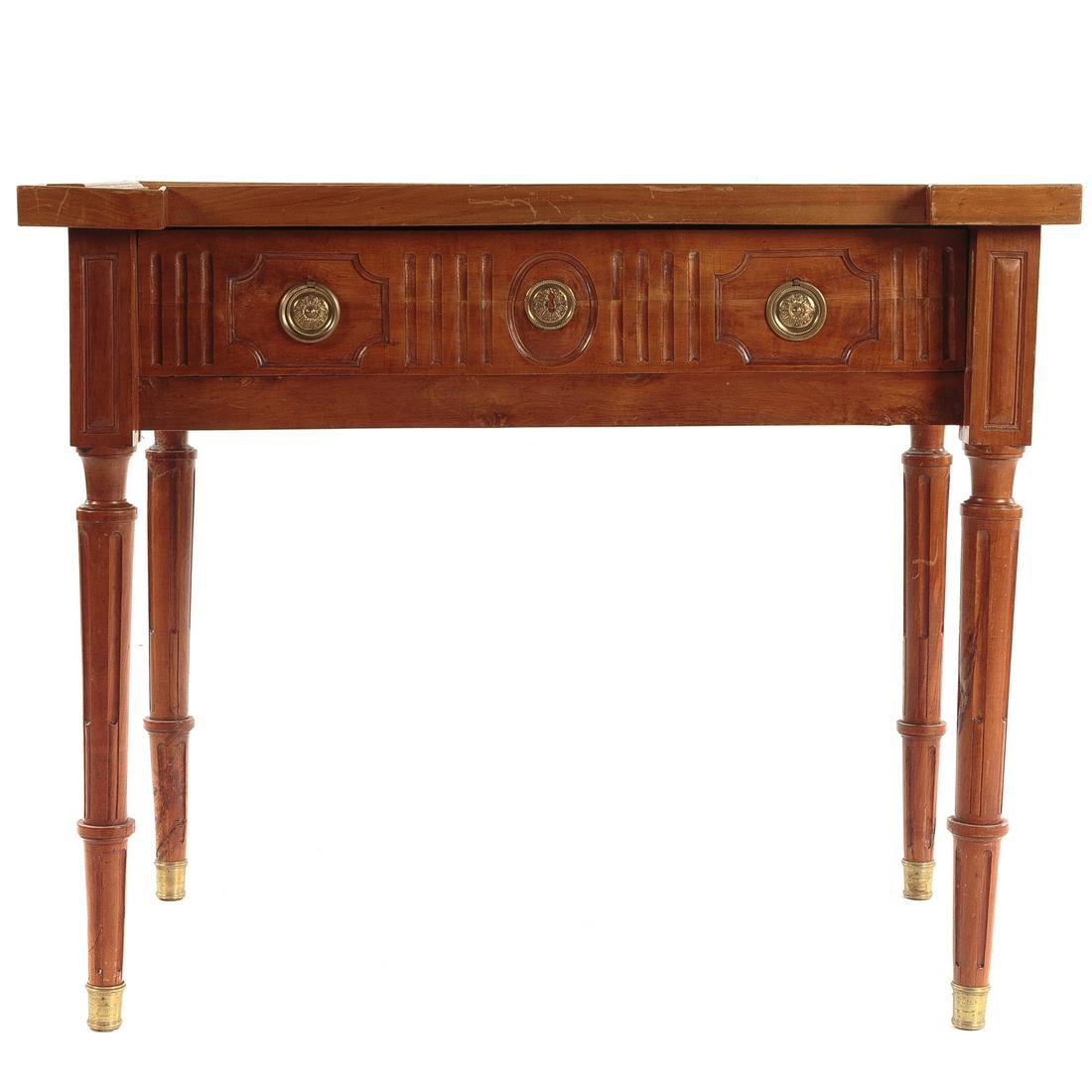 Neoclassical Style Fruitwood Table (1 of 7)