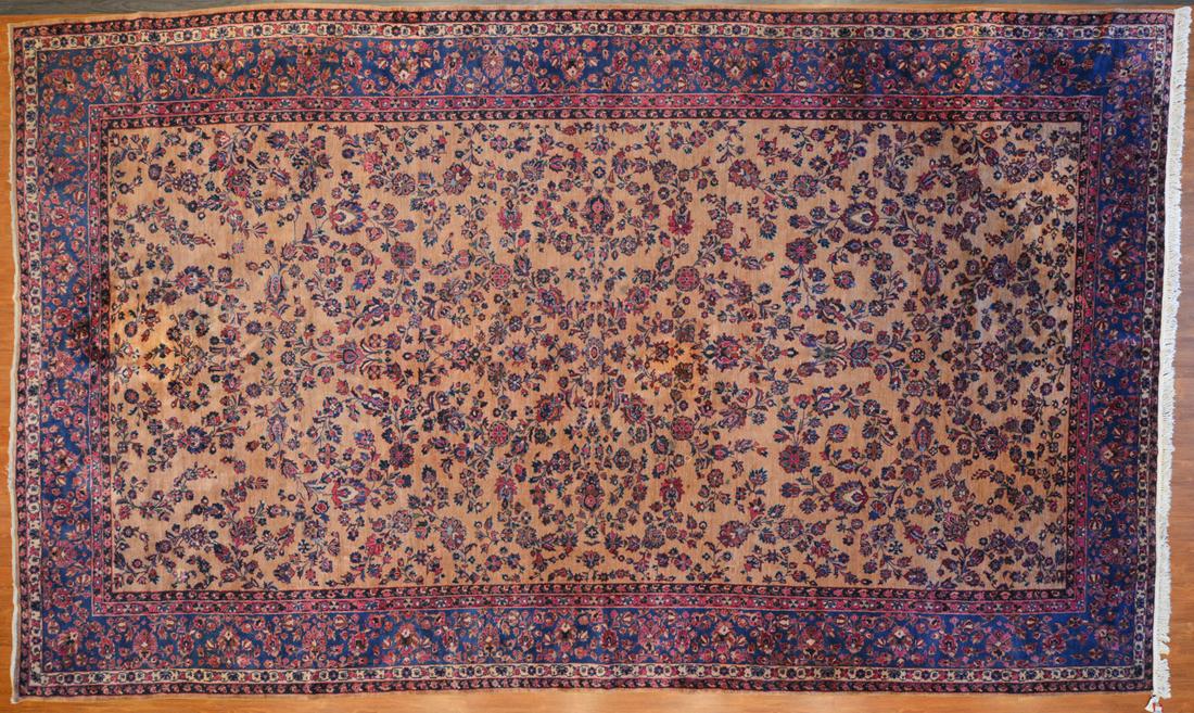 Semi-Antique Sarouk Carpet, Persia, 11.2 x 18.7 (1 of 6)