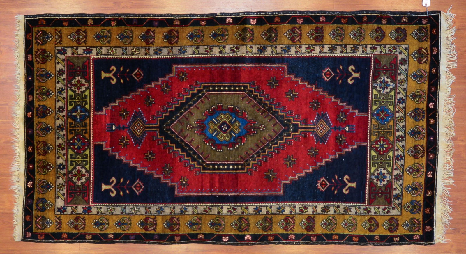 Turkish Yahyali Rug, 4.2 x 7.4 (1 of 4)