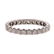 A Ladies Platinum Diamond Eternity Band - 2