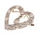 A Vintage Open Heart Diamond Pin/Pendant in 14K - 2