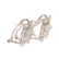 A Ladies Pair of Diamond Earrings in 18K Gold - 2