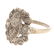 14K White Gold Cocktail Diamond Ring - 2