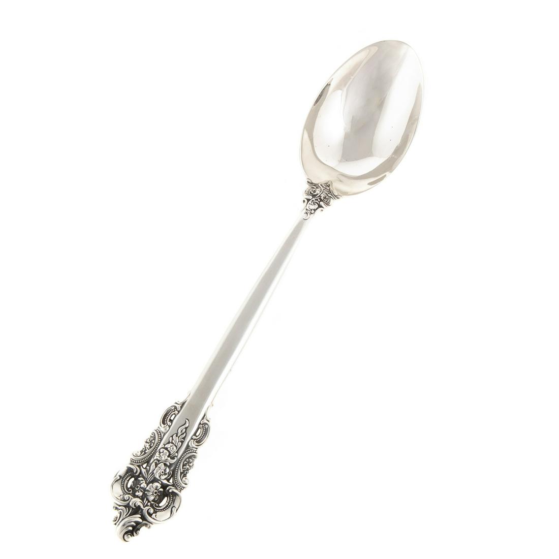 Wallace Sterling "Grande Baroque" Serving Spoon (1 of 5)