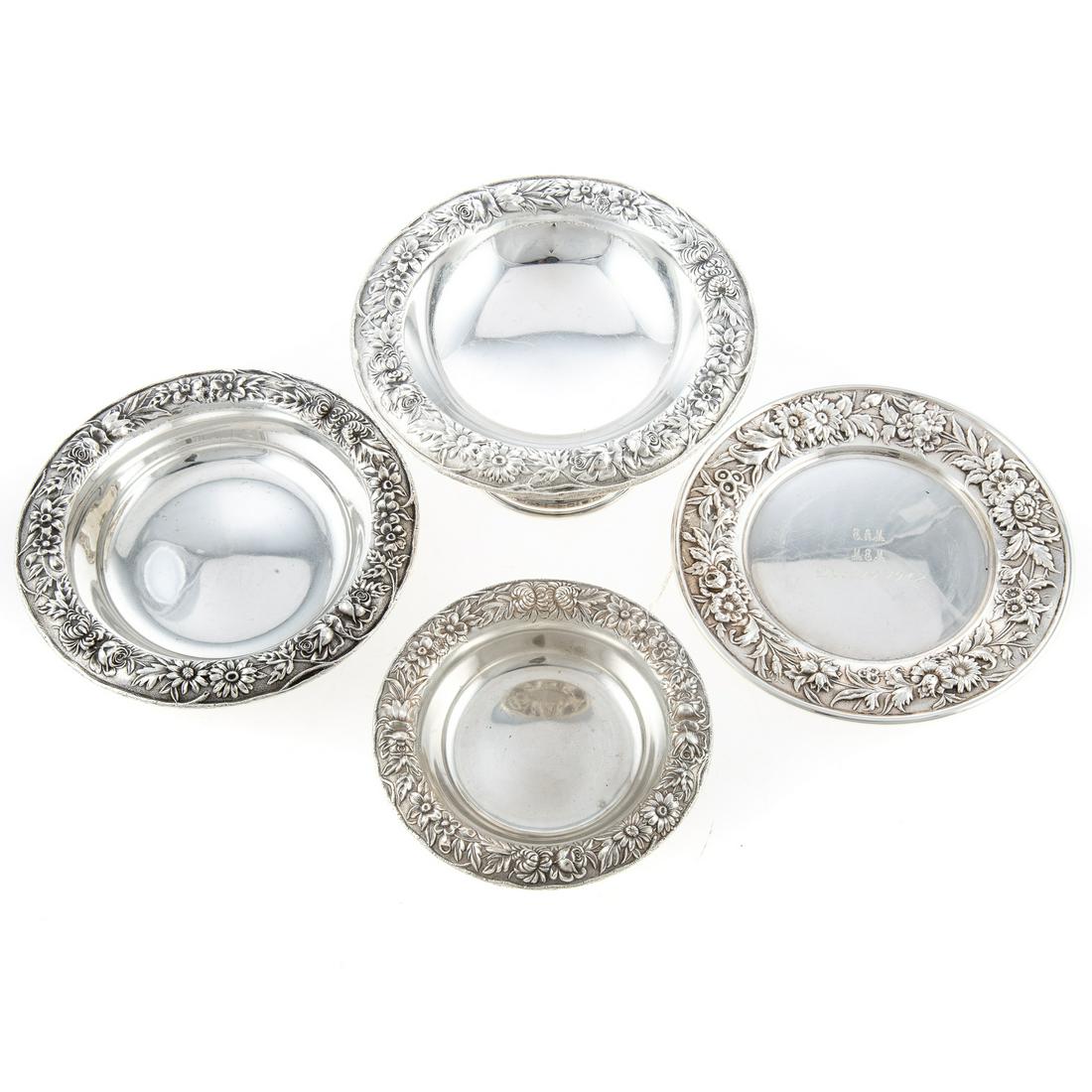 Four Pieces S. Kirk & Son Sterling Repousse (1 of 8)