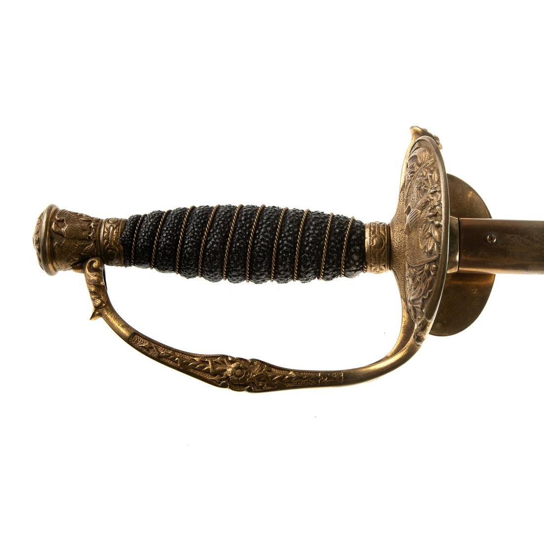 U.S. Model 1860 Officers Sword & Scabbard (1 of 9)