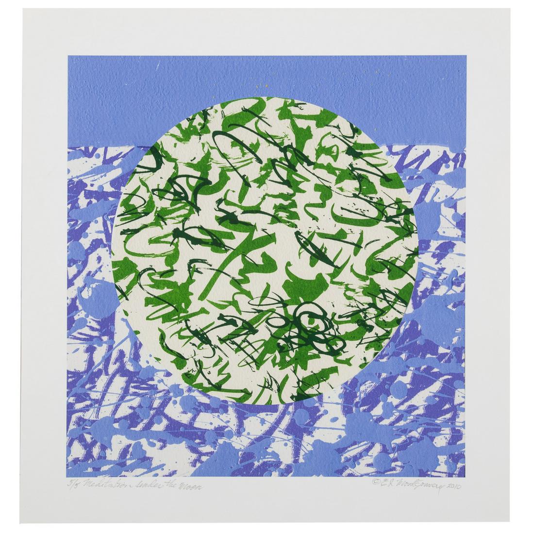 EJ Montgomery. "Meditation Under the Moon" (1 of 3)