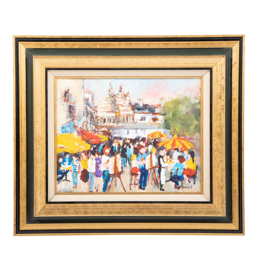 Urbain Emmanuel Huchet. "Montmarte" (1 of 4)