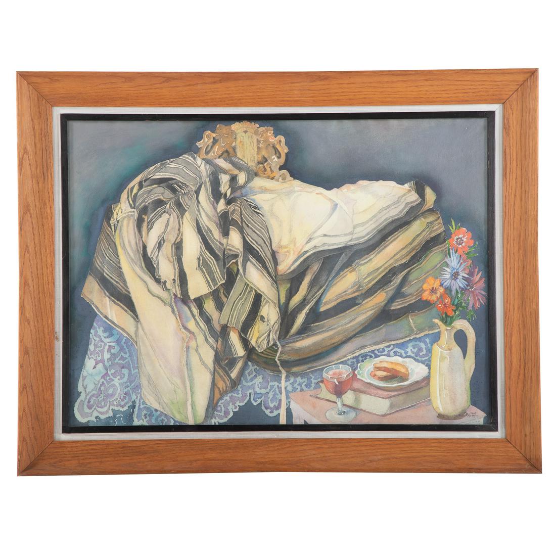 Saul Raskin. "Prayer Shawl" (1 of 4)