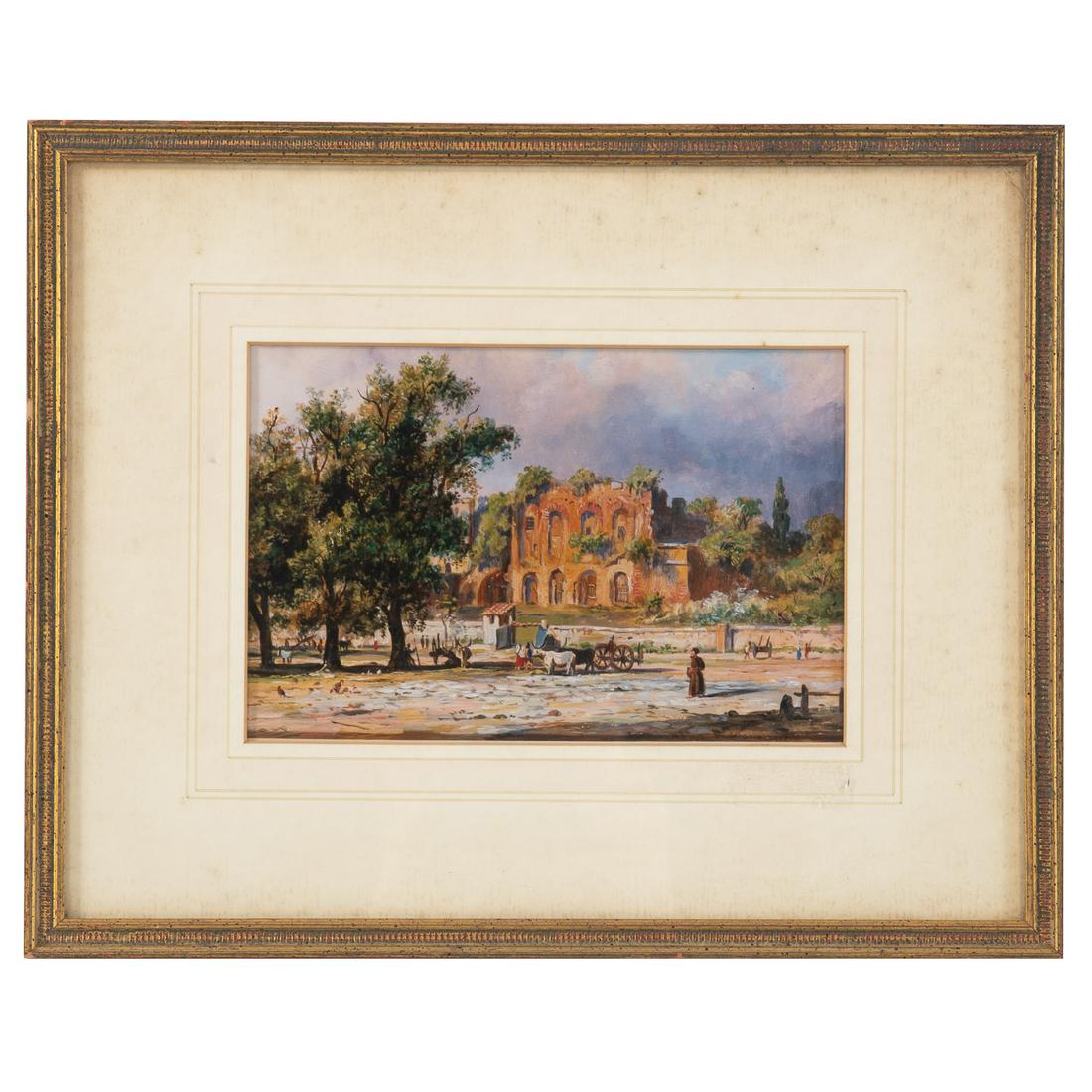 John George Strutt. "Palace of the Caesars, Rome" (1 of 4)