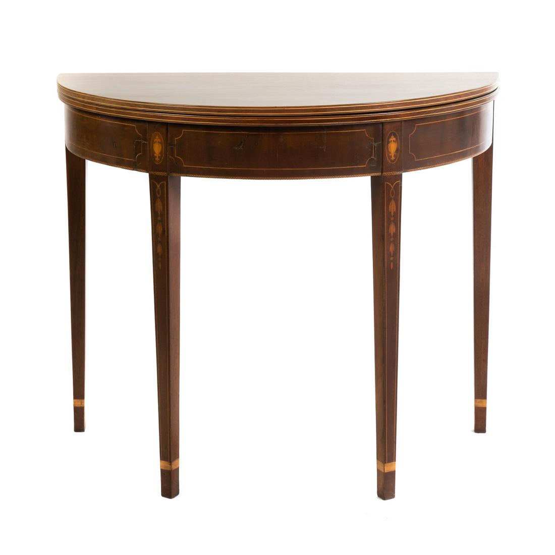 Centennial Federal Style Mahogany Games Table (1 of 5)