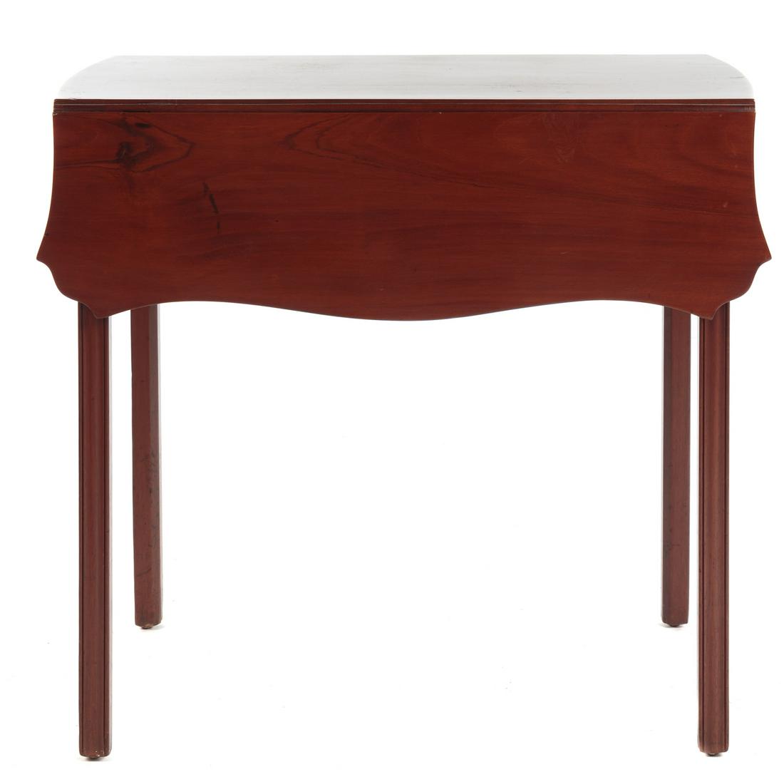 Massachusetts Federal Cherrywood Drop Leaf Table (1 of 5)