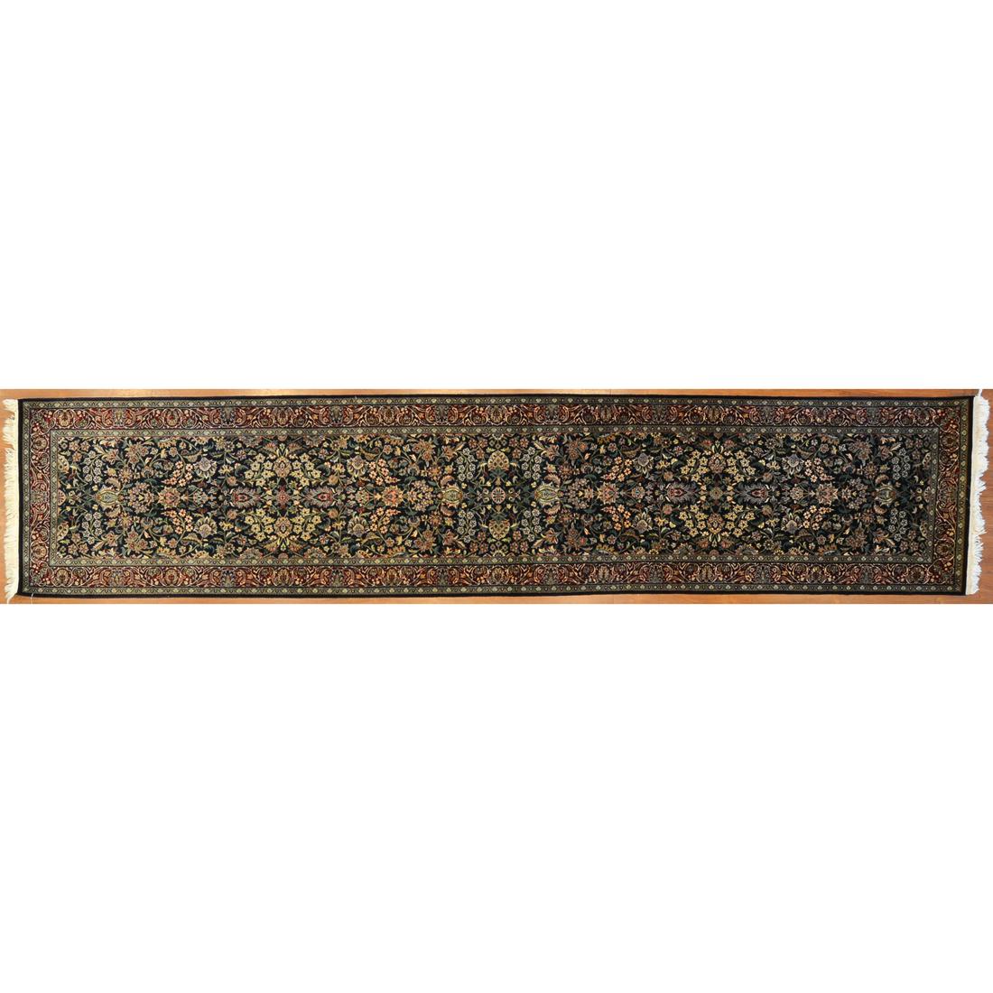 Fine Pakistani Persian Design Runner, 2.8 x 12.6 (1 of 4)