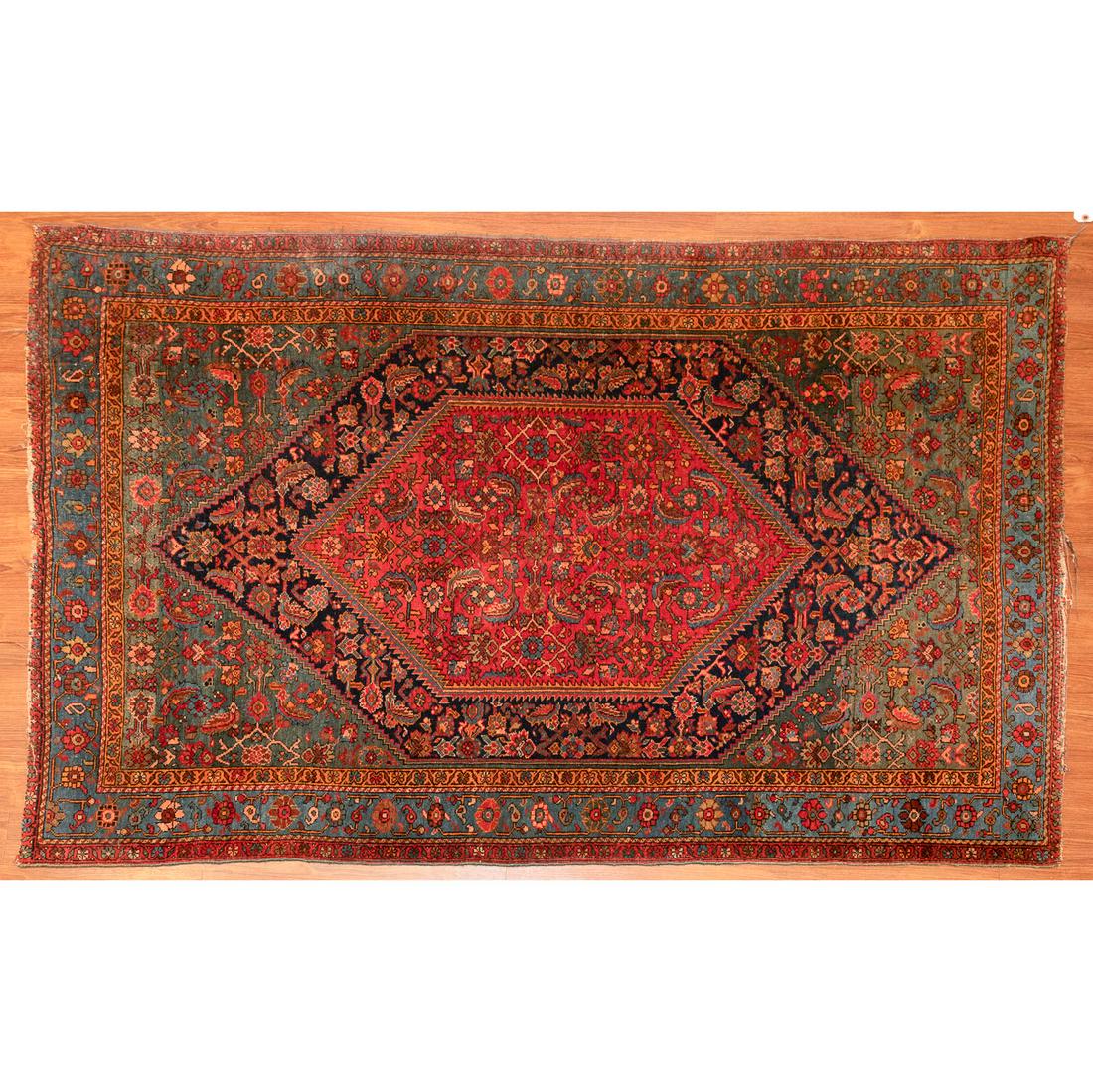Antique Bijar Rug, Persia, 4.3 x 6.3 (1 of 5)