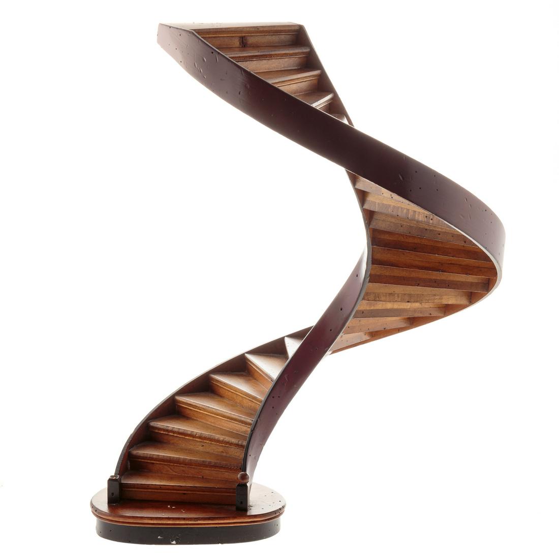Continental Wood Spiral Staircase Model (1 of 4)
