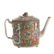 Chinese Export Rose Medallion Bowl & Teapot - 2