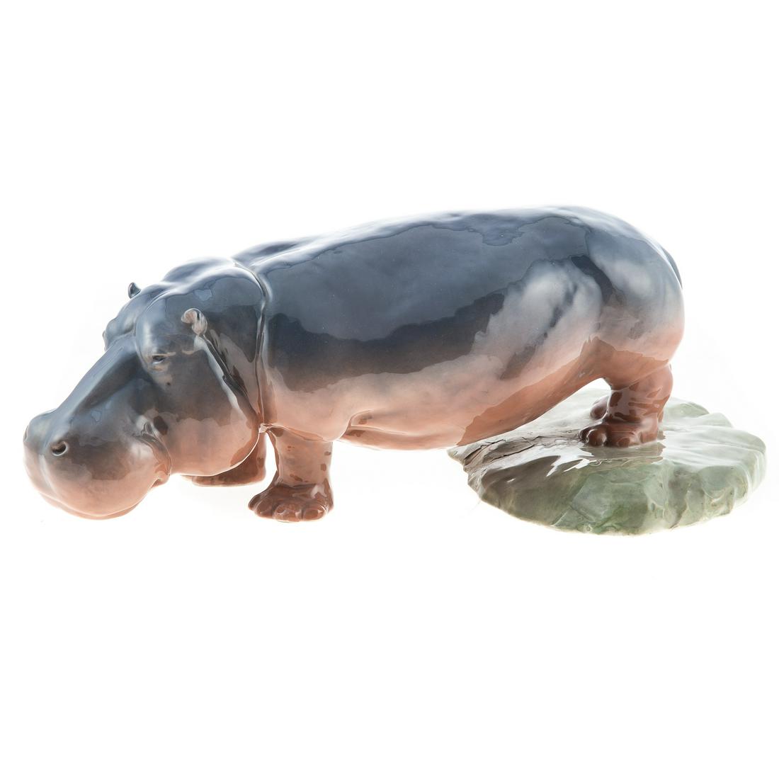 Royal Copenhagen Hippopotamus (1 of 5)