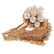 A Brutalist Diamond & Pearl Ring in 18K - 3