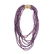 An 18K Amethyst & Aquamarine Necklace w/ Earrings - 2