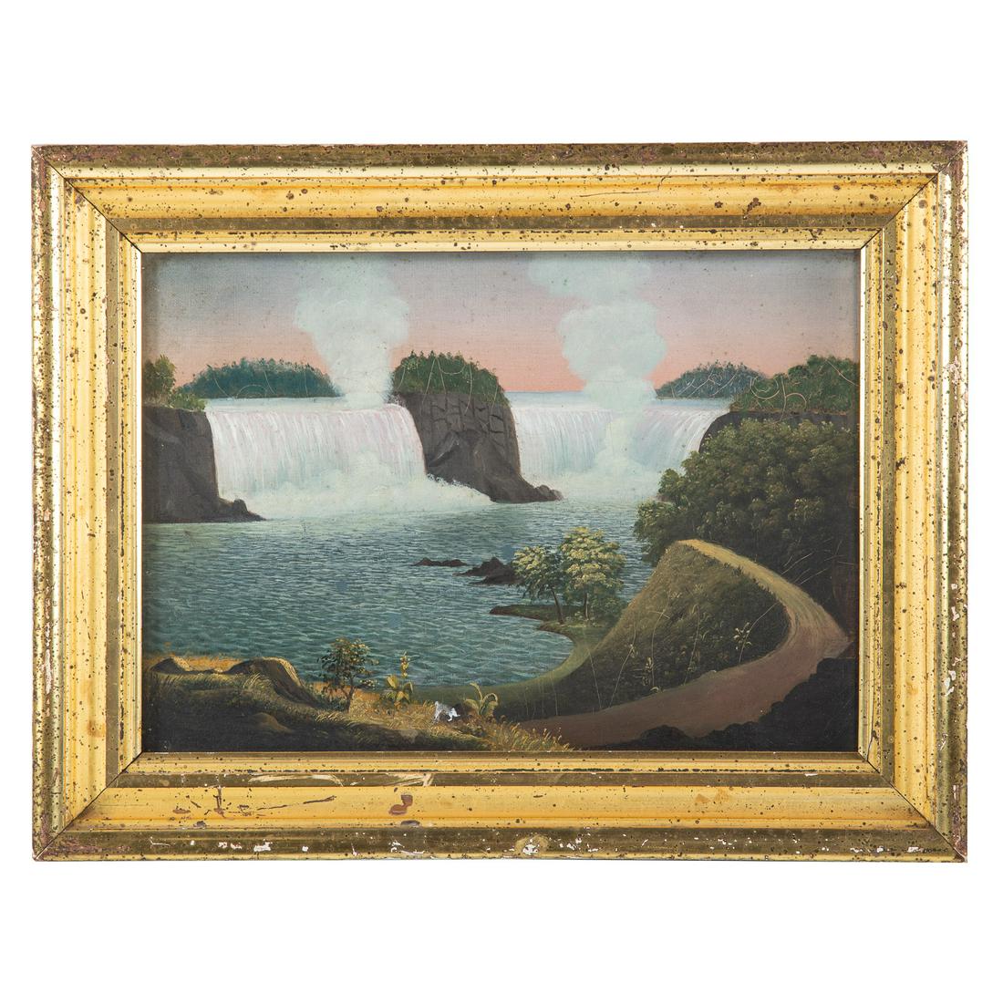 Artist Unknown, 19th c. Niagara Falls (1 of 4)