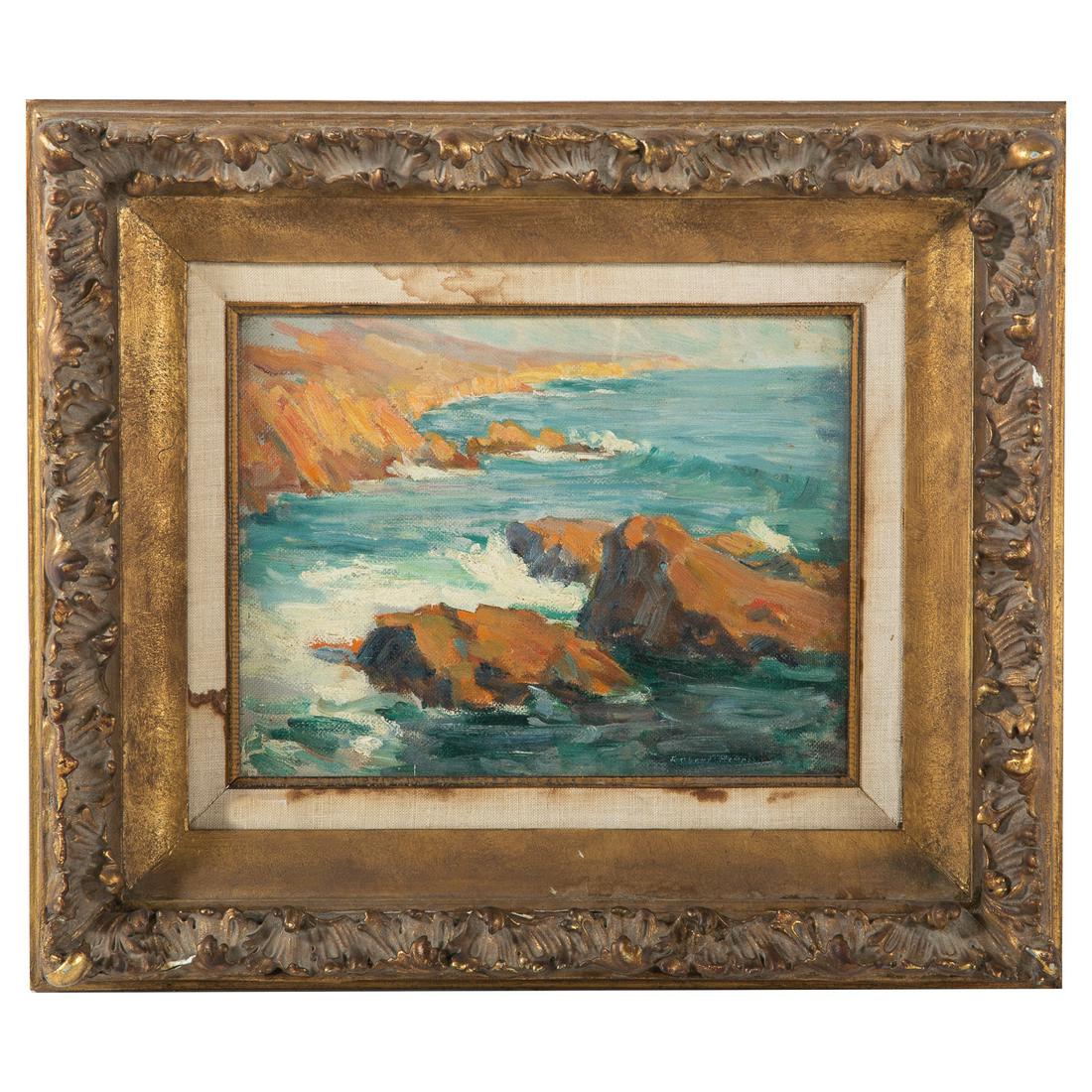 American School, 19th c. Seascape (1 of 4)