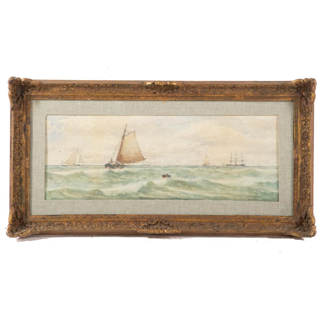 American School. "Fishing Off The Maine Coast" (1 of 4)