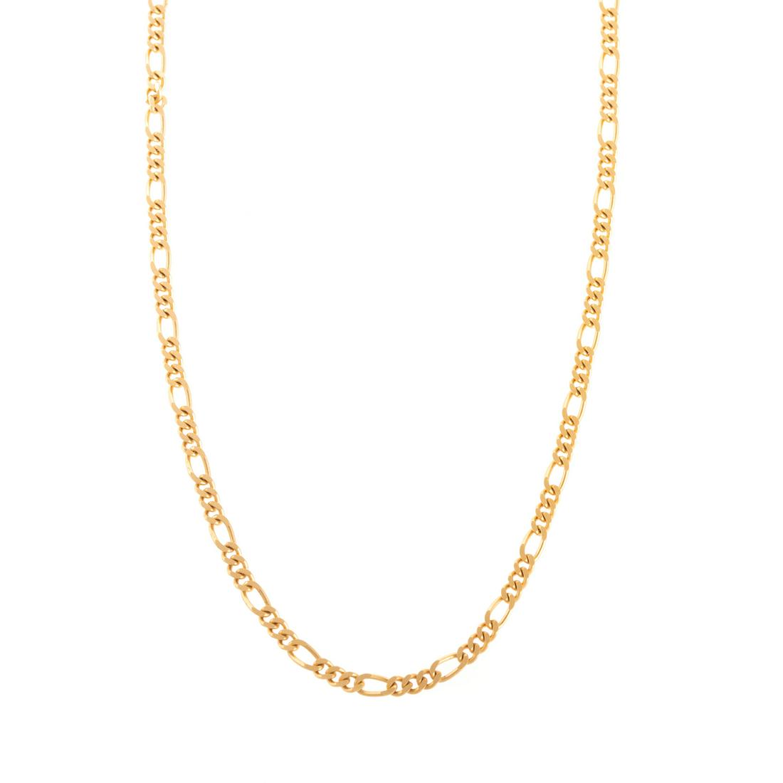 A 24" Figaro Chain in 18K (1 of 5)