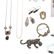A Collection of Sterling Silver Marcasite Jewelry - 4