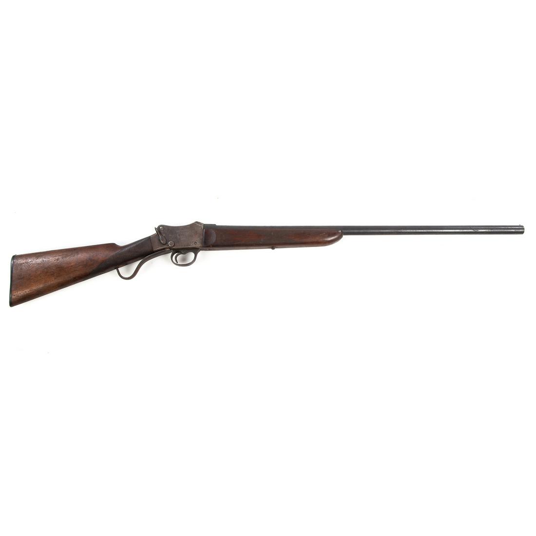 W. W Greener Martini Falling Block Shotgun: English proof marks, serial number 2?52(unclear). Functions.