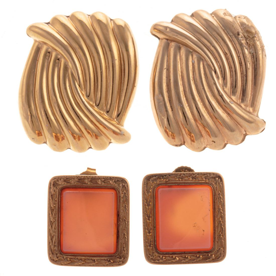 A Collection of 14K Earrings (1 of 5)