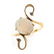 A Ruby & Diamond Ring & Opal Ring in 14K - 2