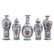 Chinese Export Five Piece Miniature Garniture - 6