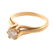 A Diamond Solitaire & Diamond Sapphire Band - 3