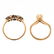 A Diamond Solitaire & Diamond Sapphire Band - 4