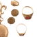 Antique 14K Hampden Pocket Watch & Carnelian Rings - 3