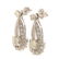 A Pair of 14K Diamond Studs with Diamond Jackets - 2