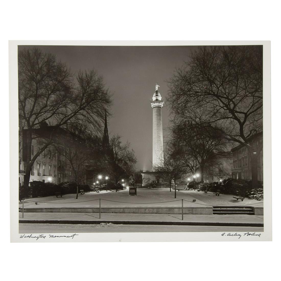 A. Aubrey Bodine. "Washington Monument," Photo (1 of 3)