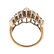 A 2.50 ctw Diamond Cluster Ring in 14K - 4