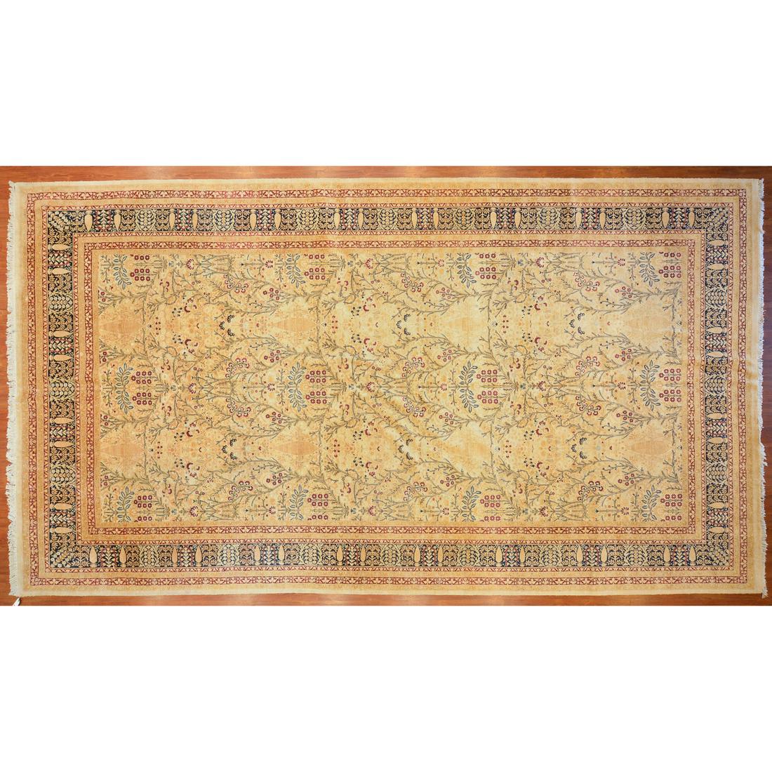 Pak Persian Carpet, Pakistan, 10.10 x 17.10: Fourth quarter-20th century; hand-knotted, wool pile on cotton foundation. From the Estate of Jkvr. Christine Jacoba Tjarda van Starkenborgh (1924-2000), daughter of Jhr. A.W.L. Tjarda van Starkenborg