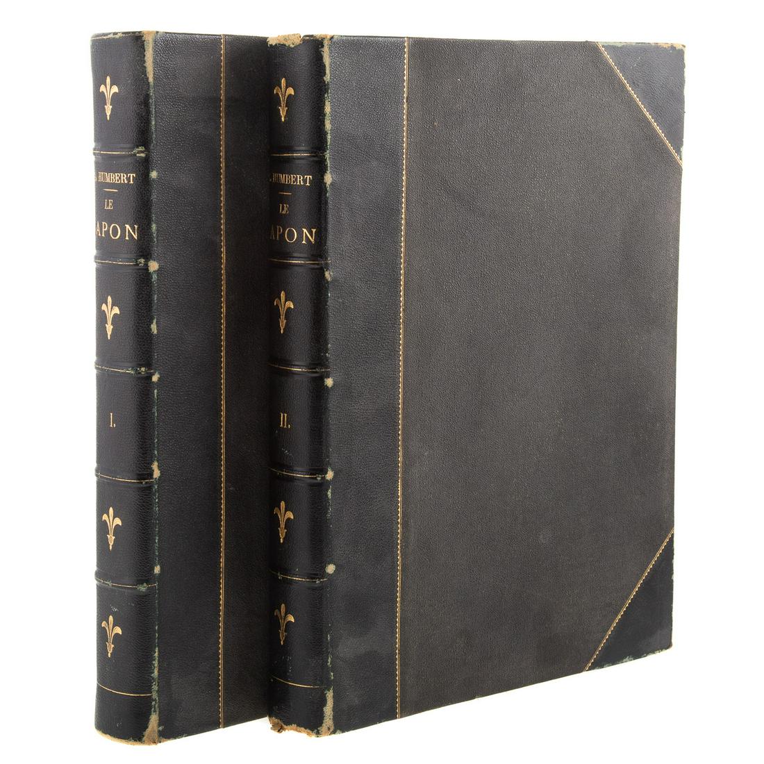 Amie Humbert "Le Japon Illustre," 1870: Two volume set.
