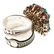 A Vintage Indian Floral Gemstone Ring in Sterling - 5