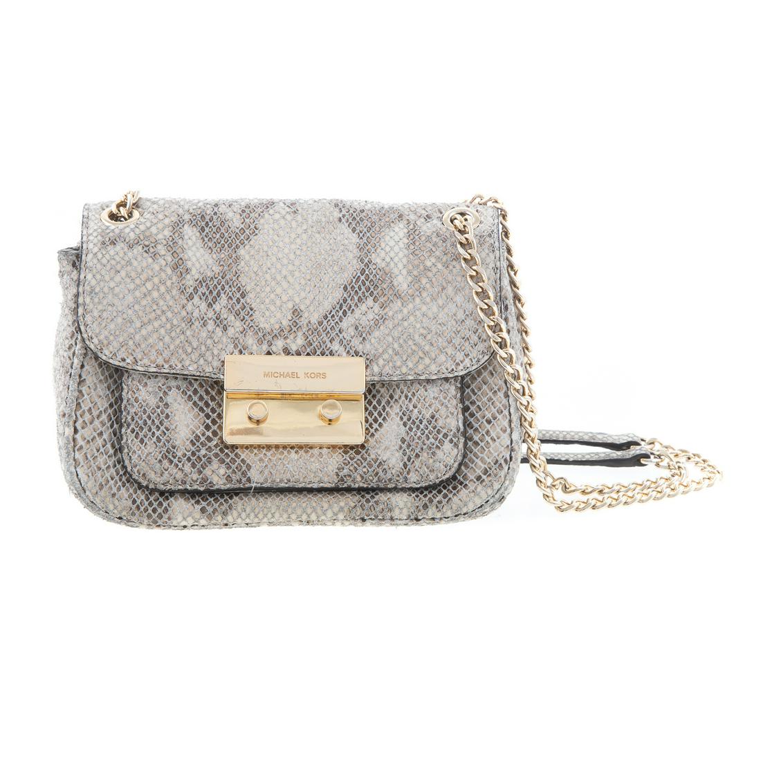 Michael kors python bag navy online