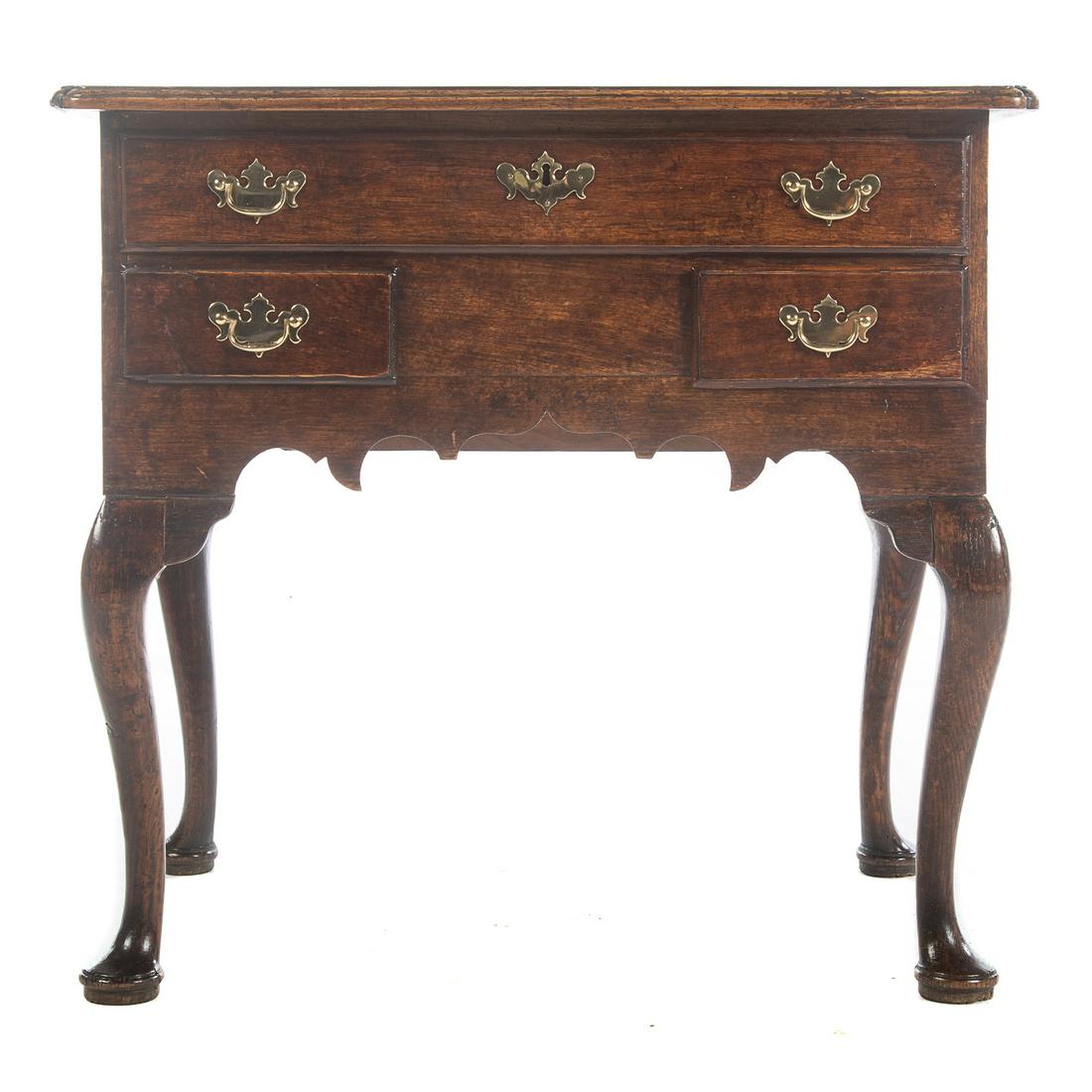 George II Oak Lowboy (1 of 5)