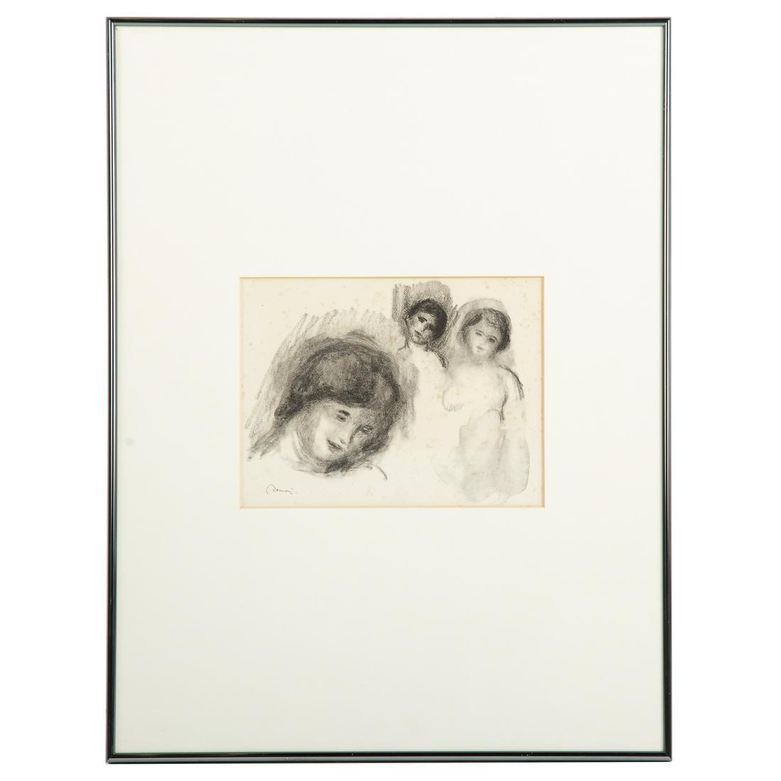 Pierre-Auguste Renoir. La Pierre au Trois Croquis (1 of 4)