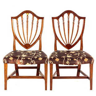 Lot - A Federal mahogany lolling chair, Massachusetts, late 18th