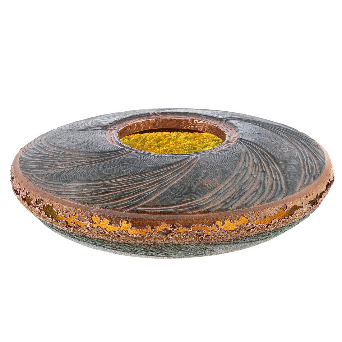 Keith Clayton, Vessel, Copper & Glass Bowl (1 of 6)
