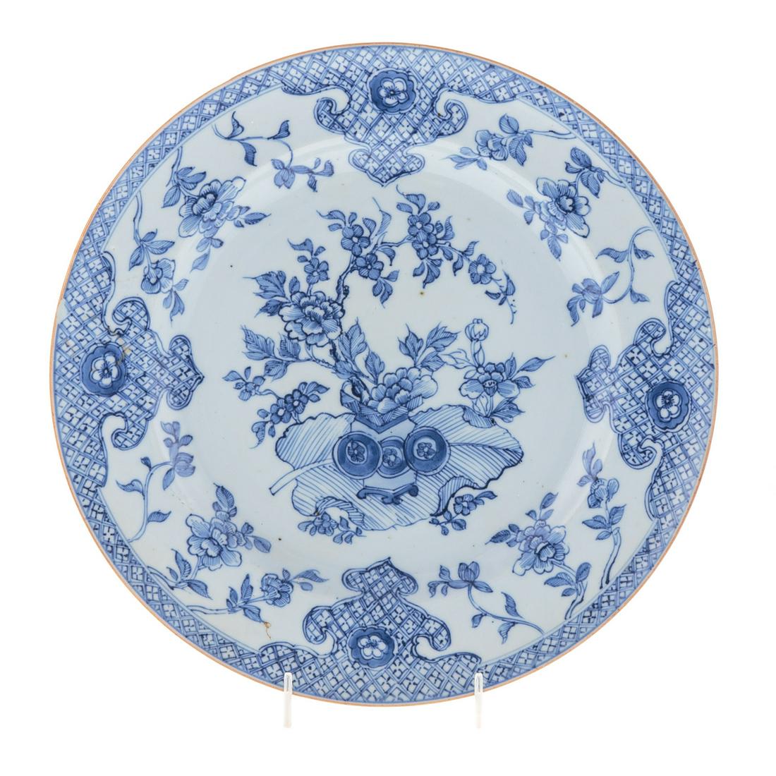 Chinese Export Blue/White Plate (1 of 5)