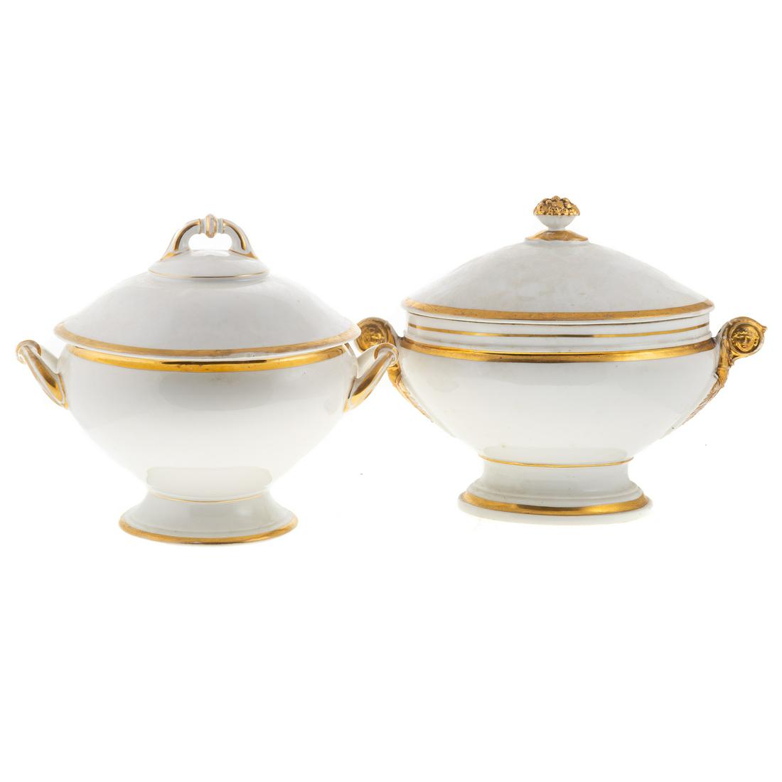 Four Paris Porcelain Soup Tureens (1 of 5)